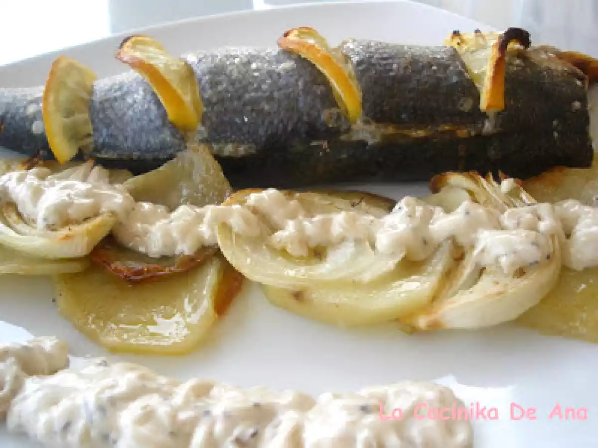 Lubina al horno - foto 2