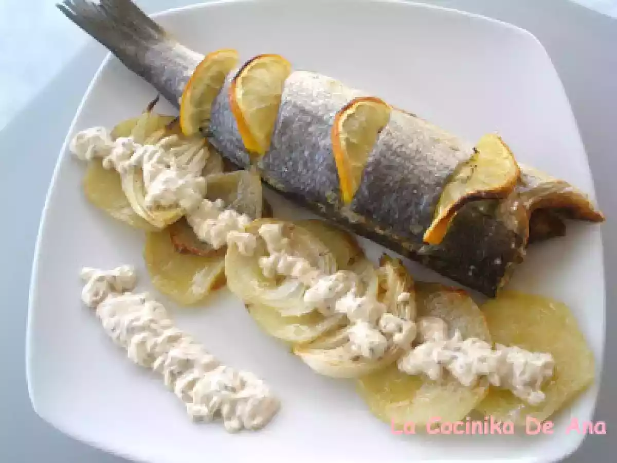 Lubina al horno - foto 3