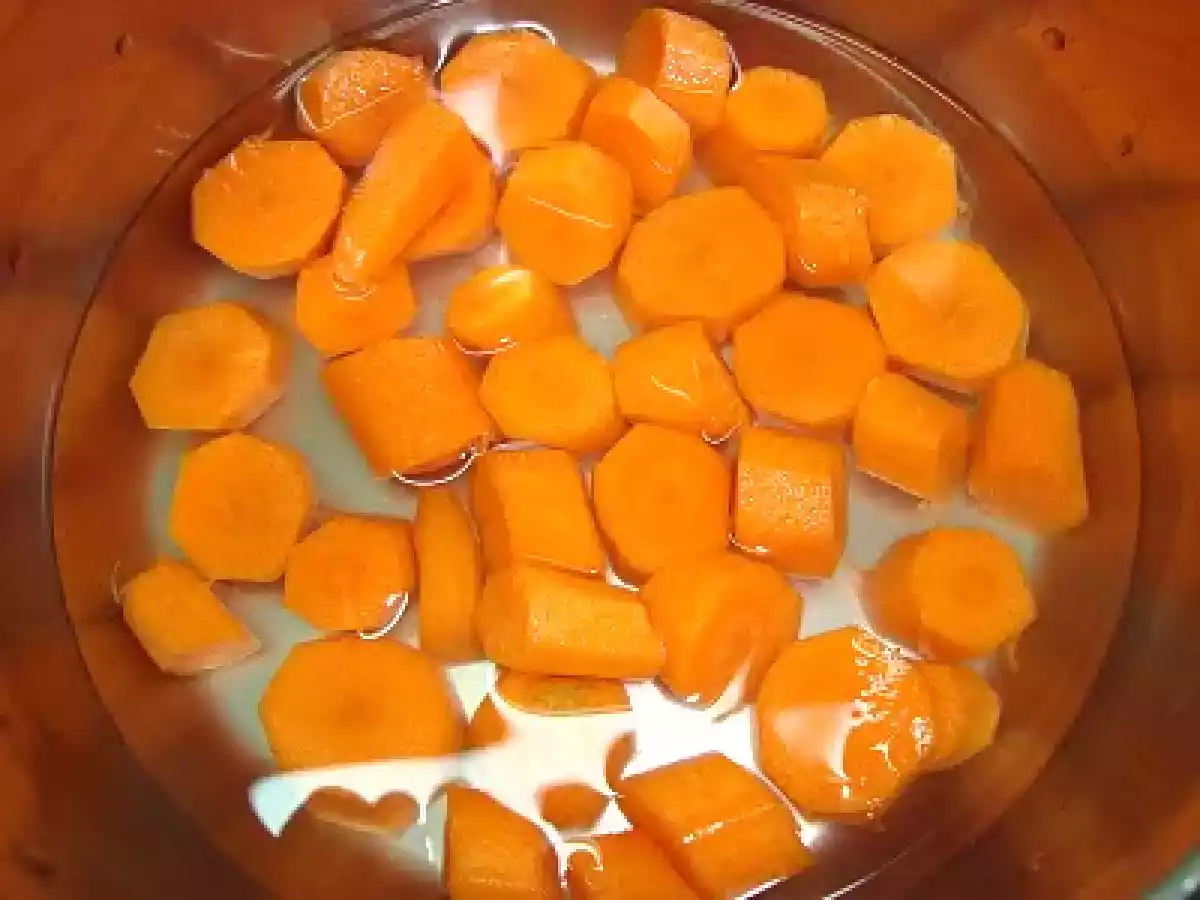 Lubina con puré de zanahorias y setas - foto 6