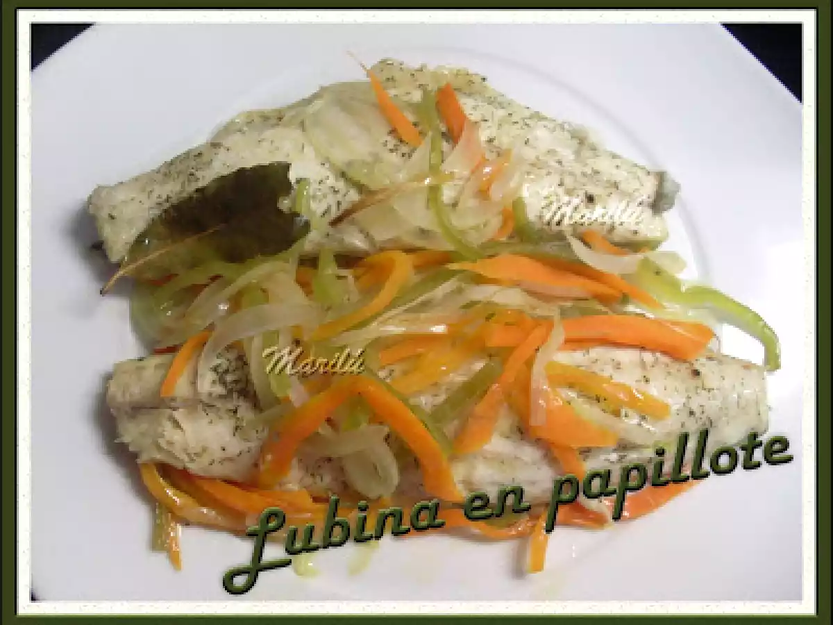 LUBINA EN PAPILLOTE