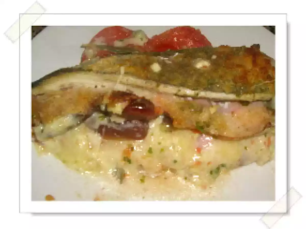 Lubina Rellena Con Premio Navideño