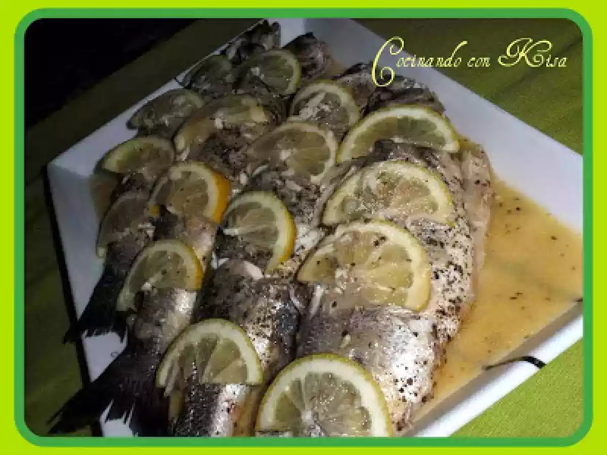 Lubinas con Muselina al Cava (fussioncook)