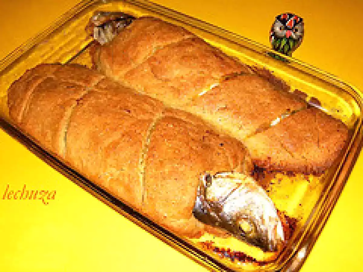 Lubinas empanadas con masa de millo (maíz) - foto 2