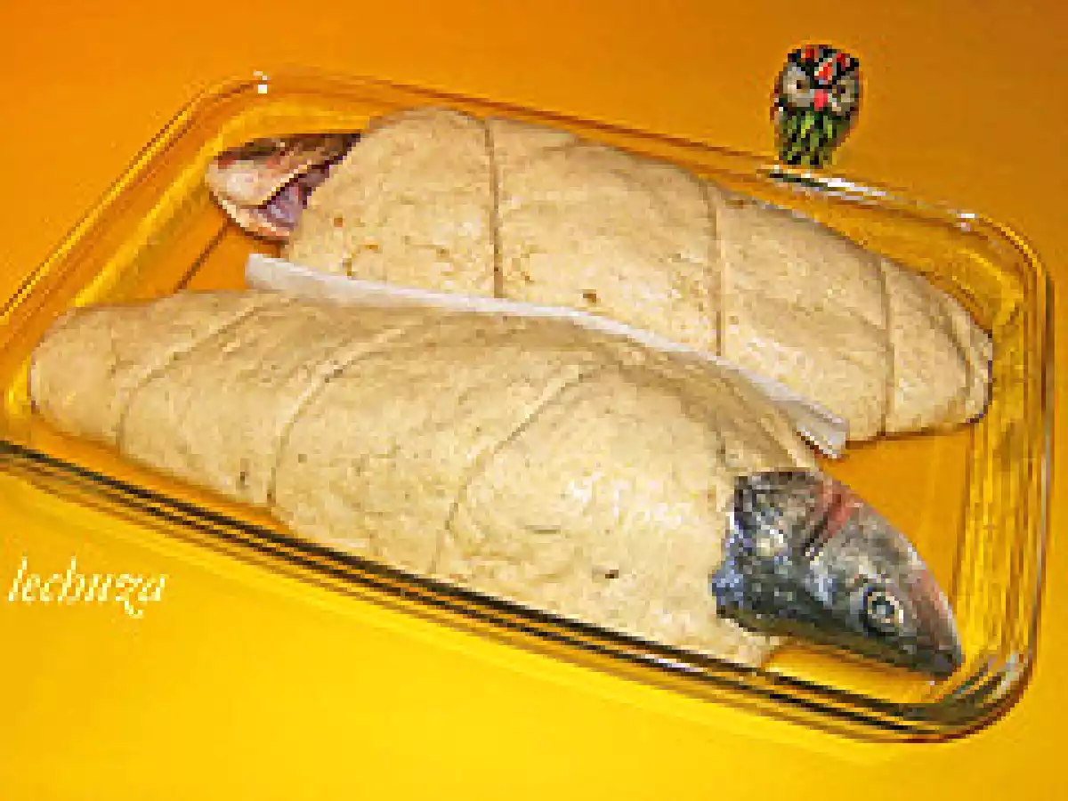 Lubinas empanadas con masa de millo (maíz) - foto 3