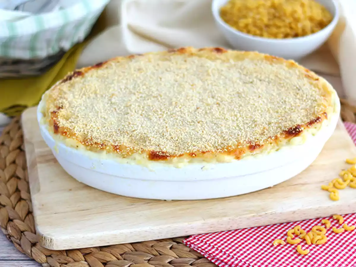 Mac and cheese, gratinado de macarrones americano - foto 3