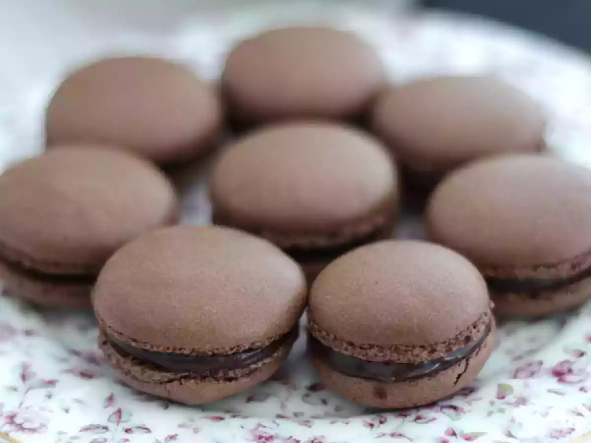 Macarons de chocolate, receta y consejos