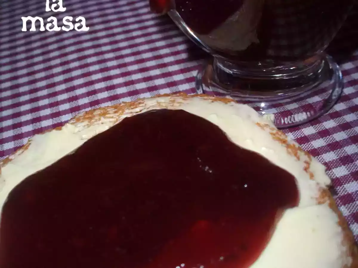 Macarons de mermelada de cereza - foto 5