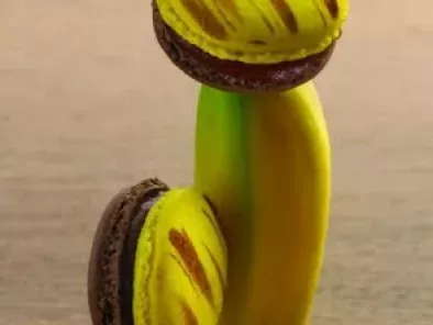 Macarrón de Banana Split (Christophe Michalak)