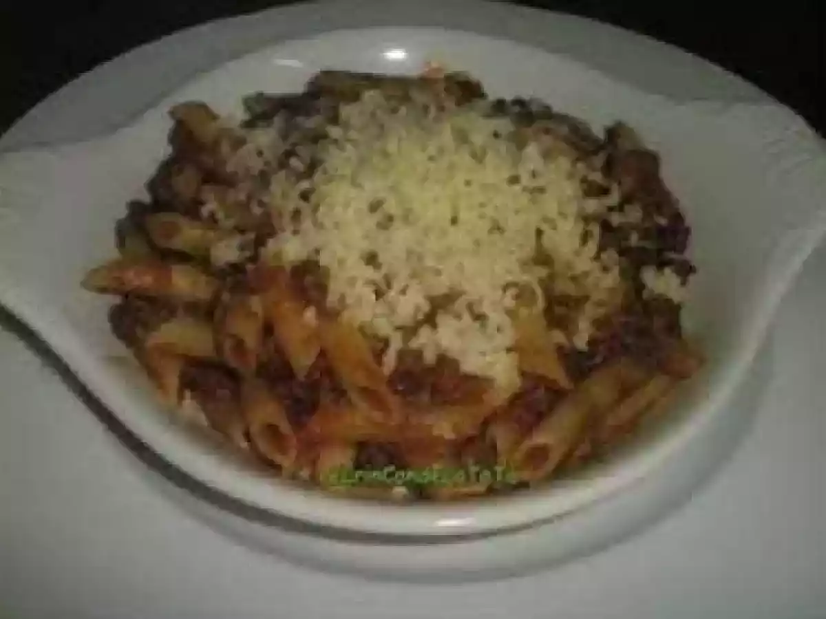 Macarrones a la bolognesa