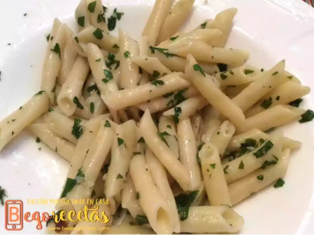 Macarrones Aglio e Olio