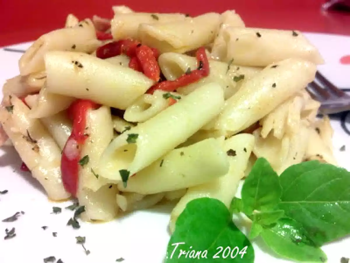 Macarrones al gorgonzola y albahaca - foto 2