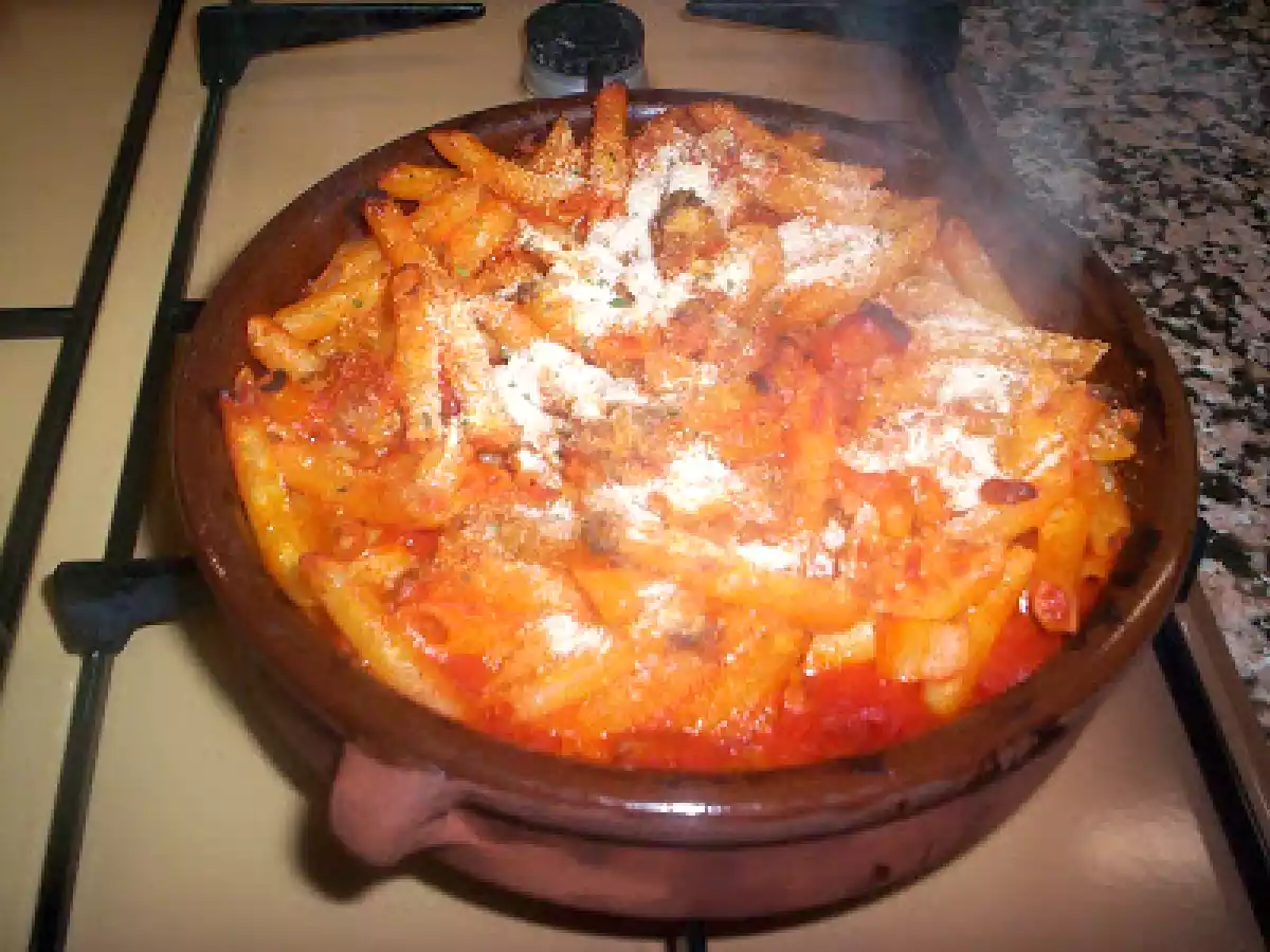 MACARRONES AL HORNO CON CARNE PICADA. - foto 7