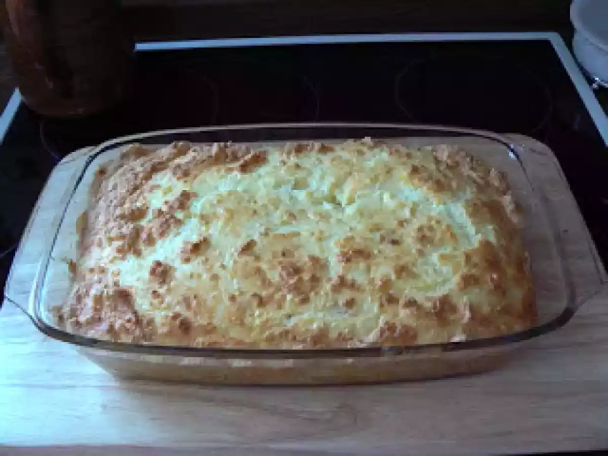 Macarrones al horno con leche