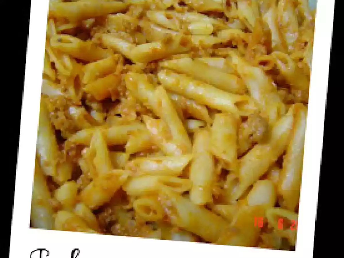 MACARRONES BOLOÑESA EXPRESS THERMOMIX