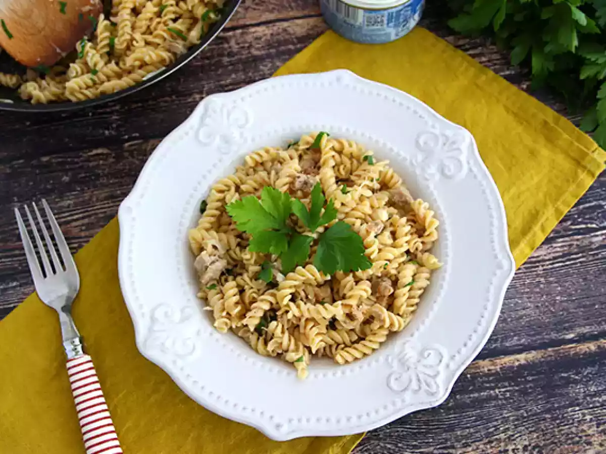 Macarrones con atún fácil - foto 4