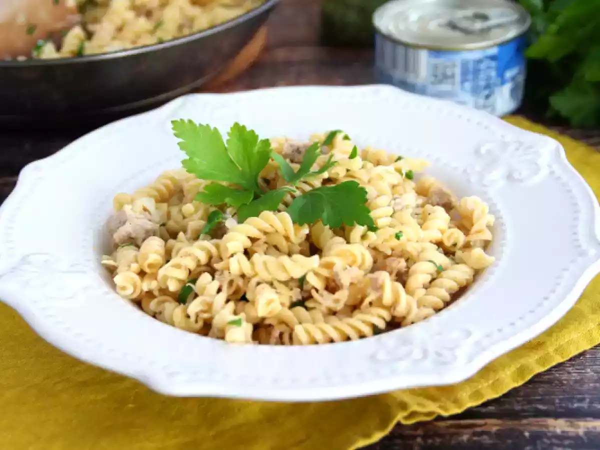 Macarrones con atún fácil - foto 5