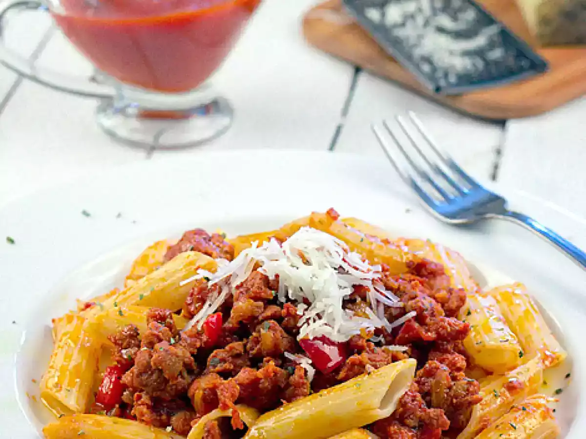 Macarrones con carne picada - foto 2