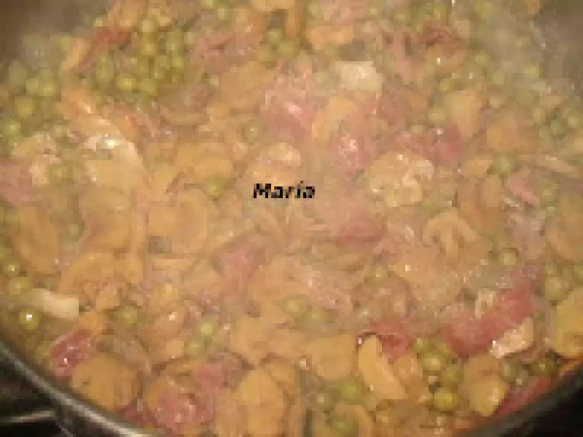 Macarrones con champiñones - foto 6