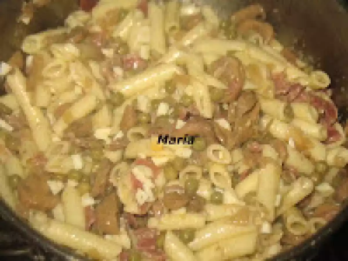 Macarrones con champiñones - foto 10