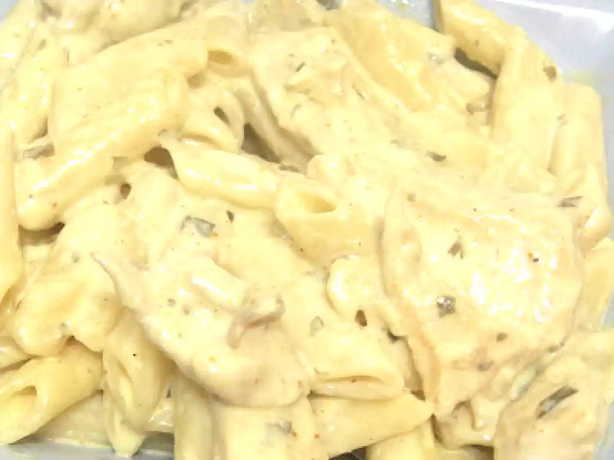 Macarrones con pollo al curry y camembert - foto 2