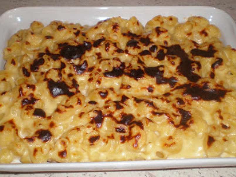 Macarrones con queso bajos en calorías, foto 1