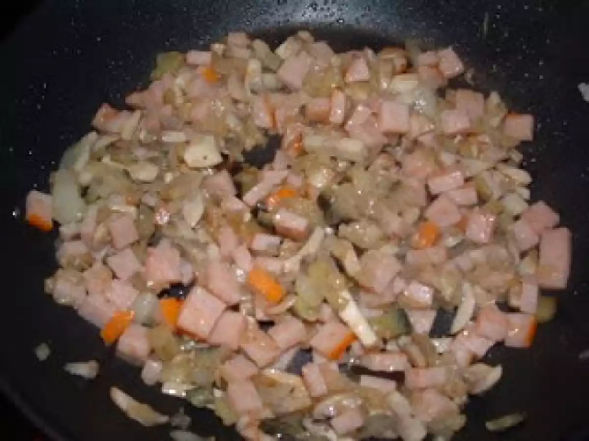 MACARRONES CON VERDURAS Y PAVO - foto 3