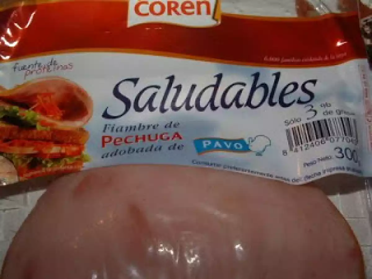 MACARRONES CON VERDURAS Y PAVO - foto 5