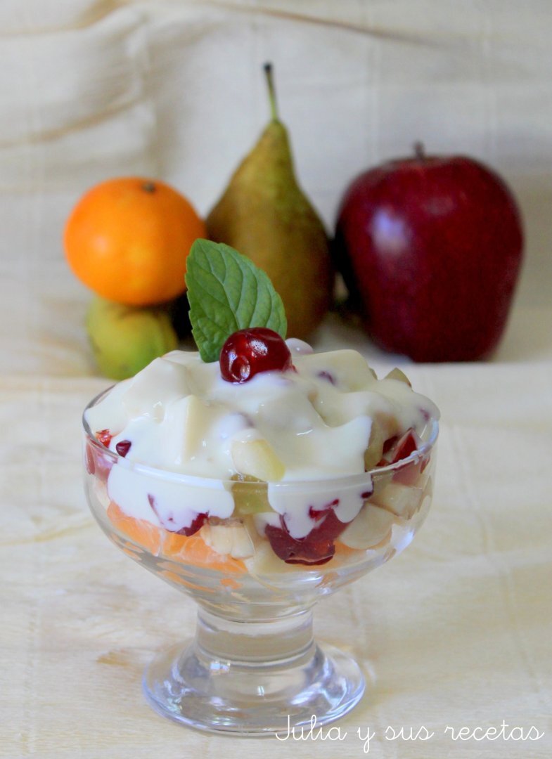 Macedonia de frutas, Receta Petitchef