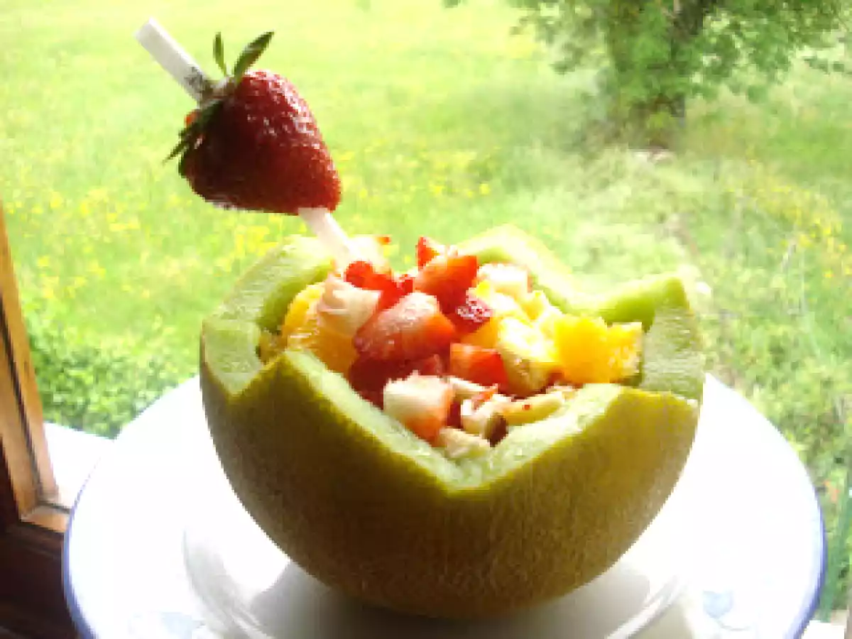 MACEDONIA DE MELÓN