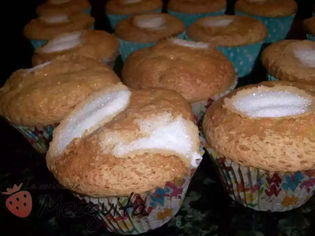 Magdalenas con aceite de oliva de Eva Arguiñano