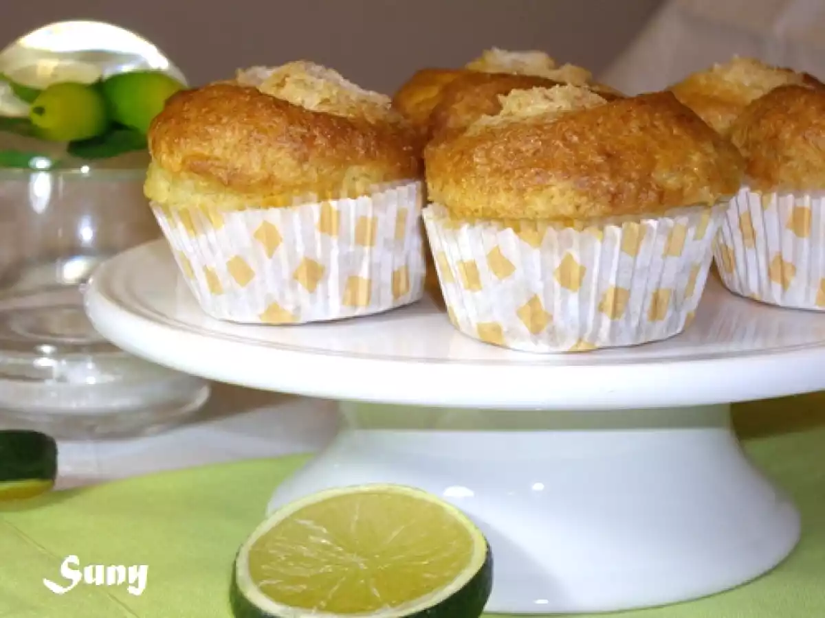 MAGDALENAS CON AROMA DE LIMÓN