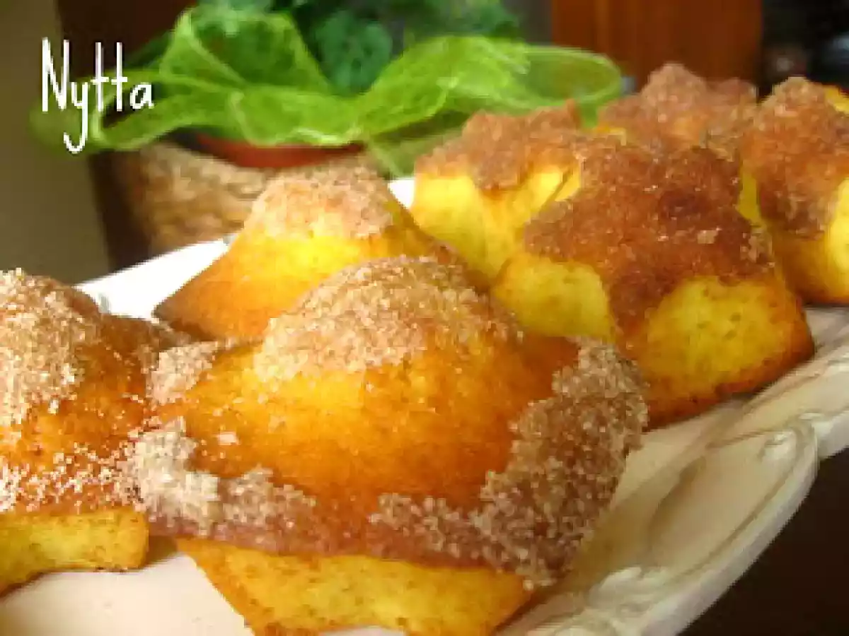 Magdalenas con sabor a donut