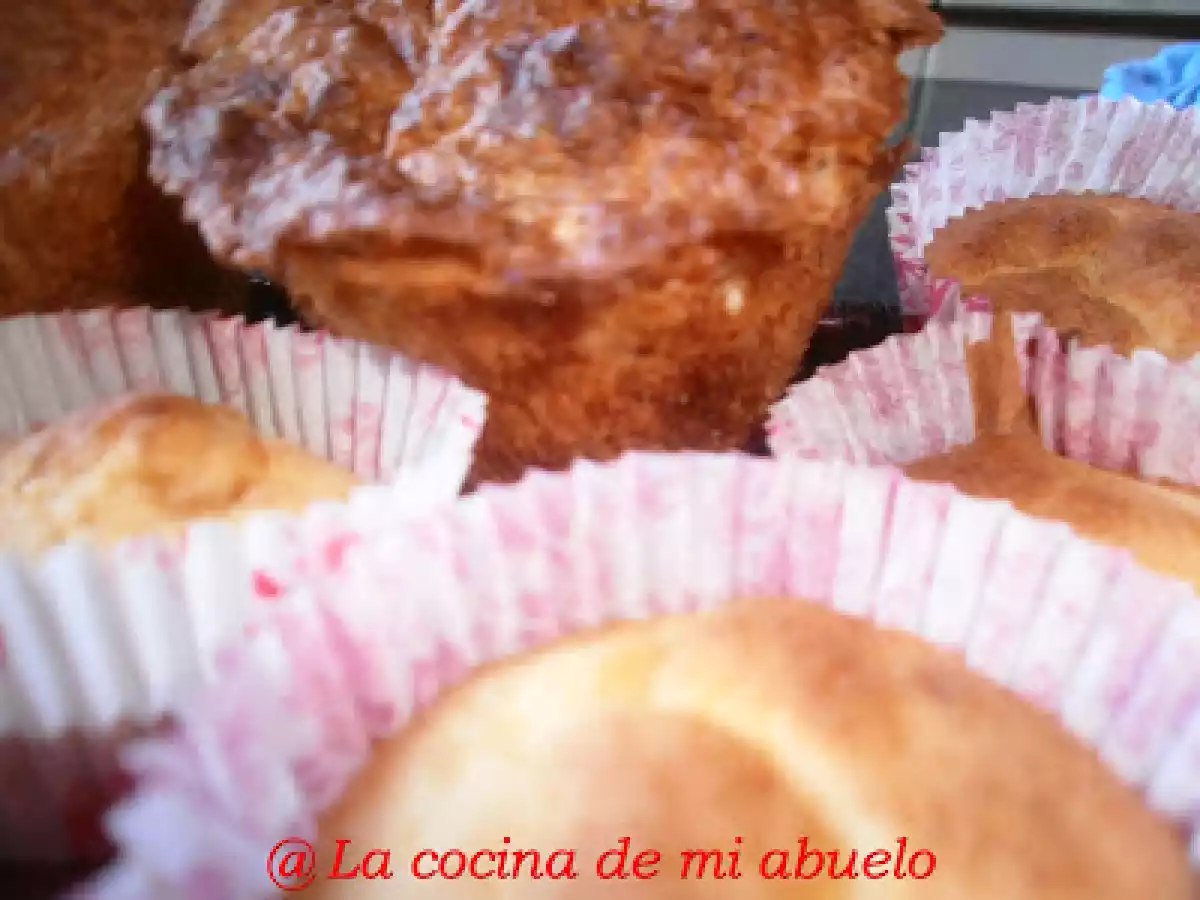 Magdalenas de aire de coco - foto 2