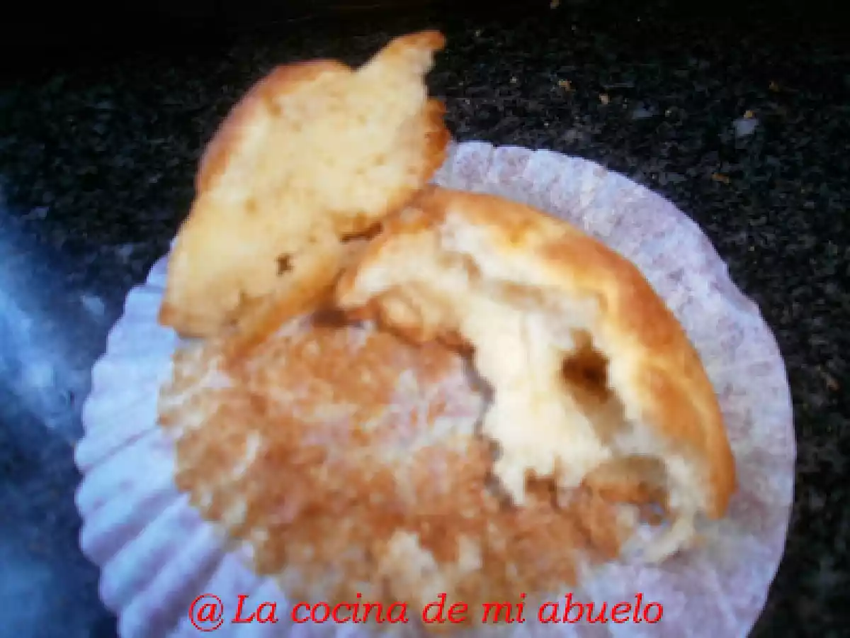 Magdalenas de aire de coco - foto 3