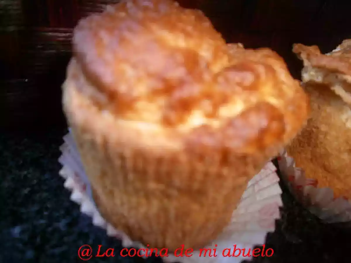 Magdalenas de aire de coco - foto 5