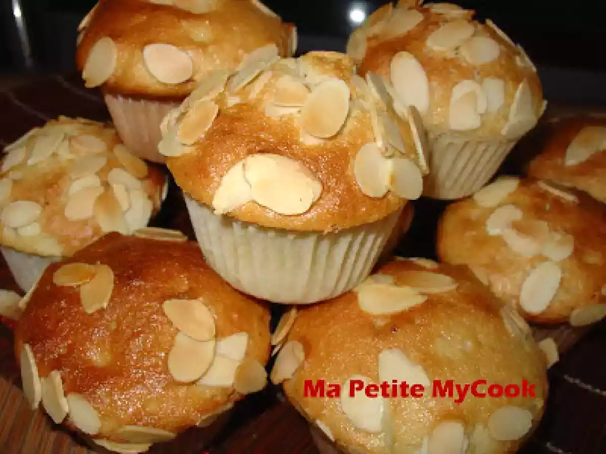 Magdalenas de almendra