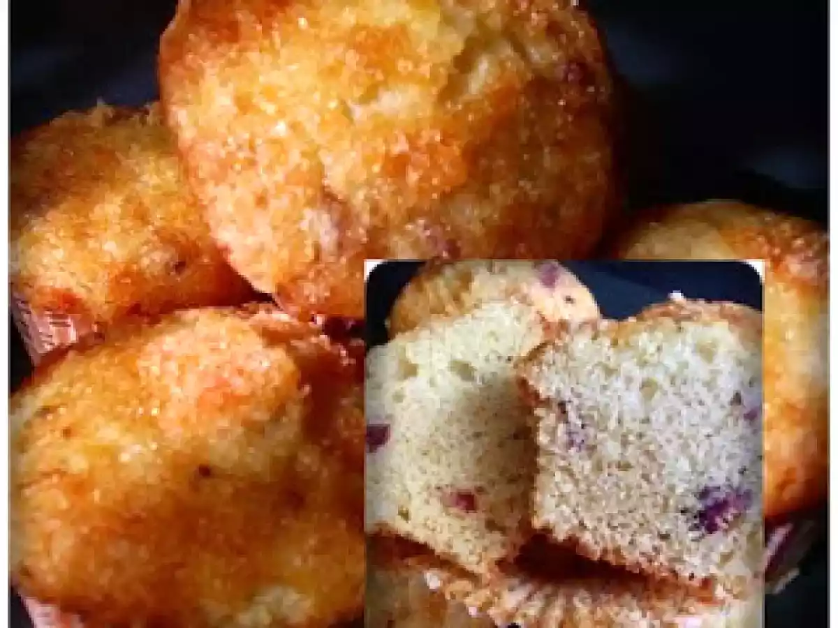 Magdalenas de arándanos y naranja