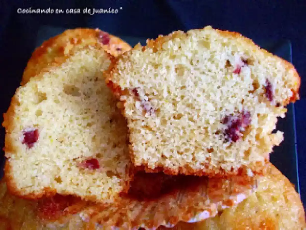 Magdalenas de arándanos y naranja - foto 2