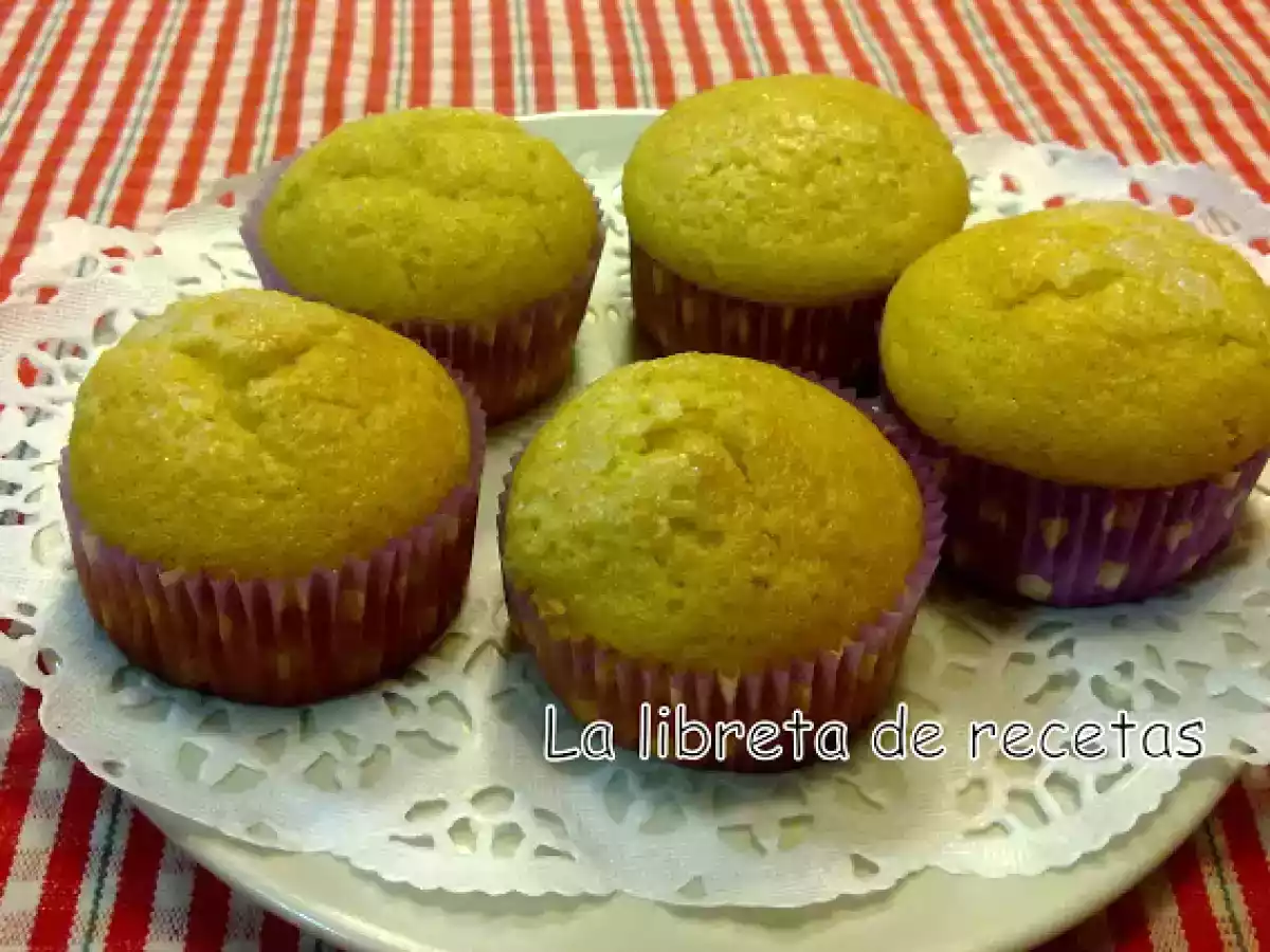 Magdalenas de calabaza y nueces