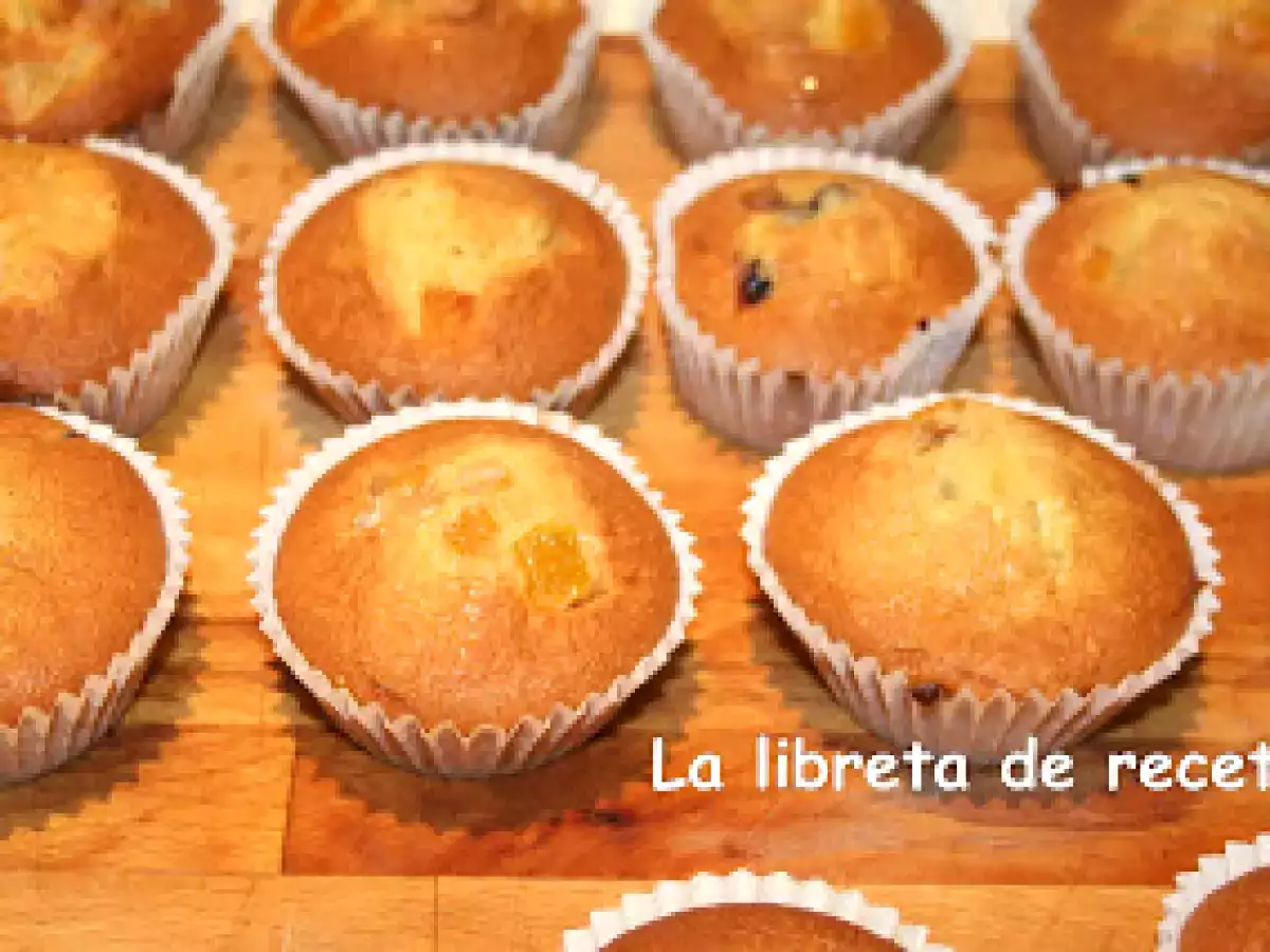 Magdalenas de carlos valencia con fruta escarchada - foto 4