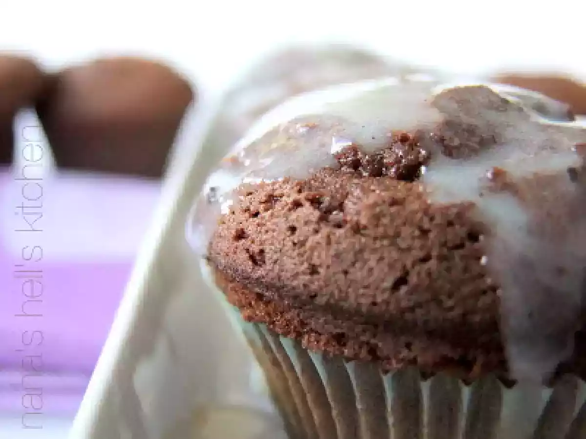 Magdalenas de chocolate