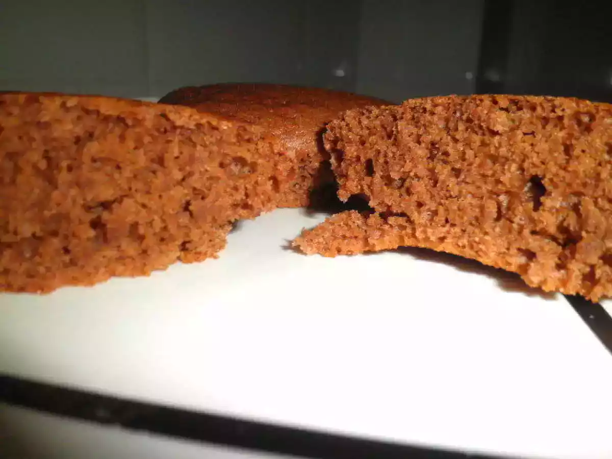 Magdalenas de chocolate sin huevo - foto 2