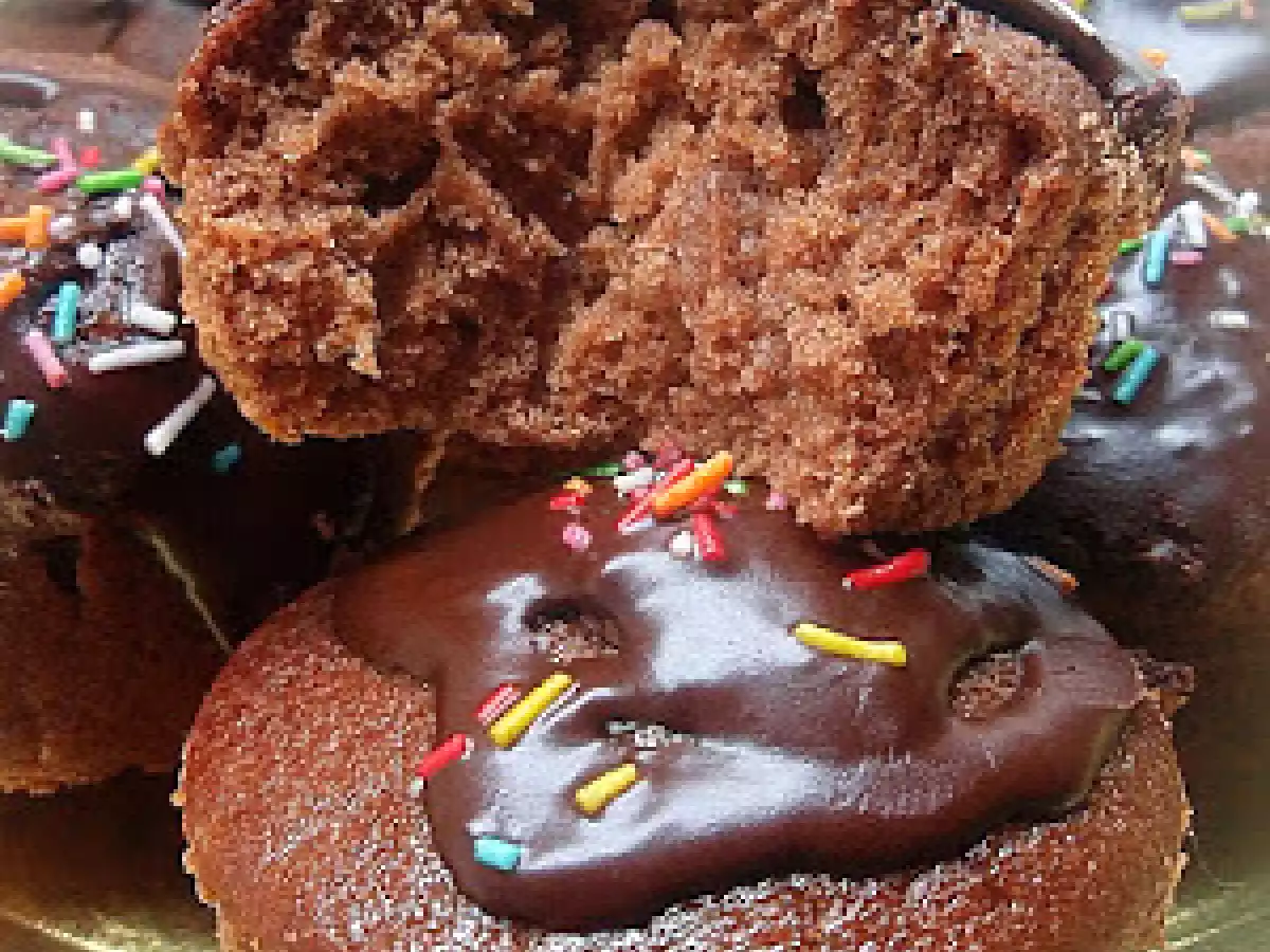 Magdalenas de chocolate y naranja - foto 2