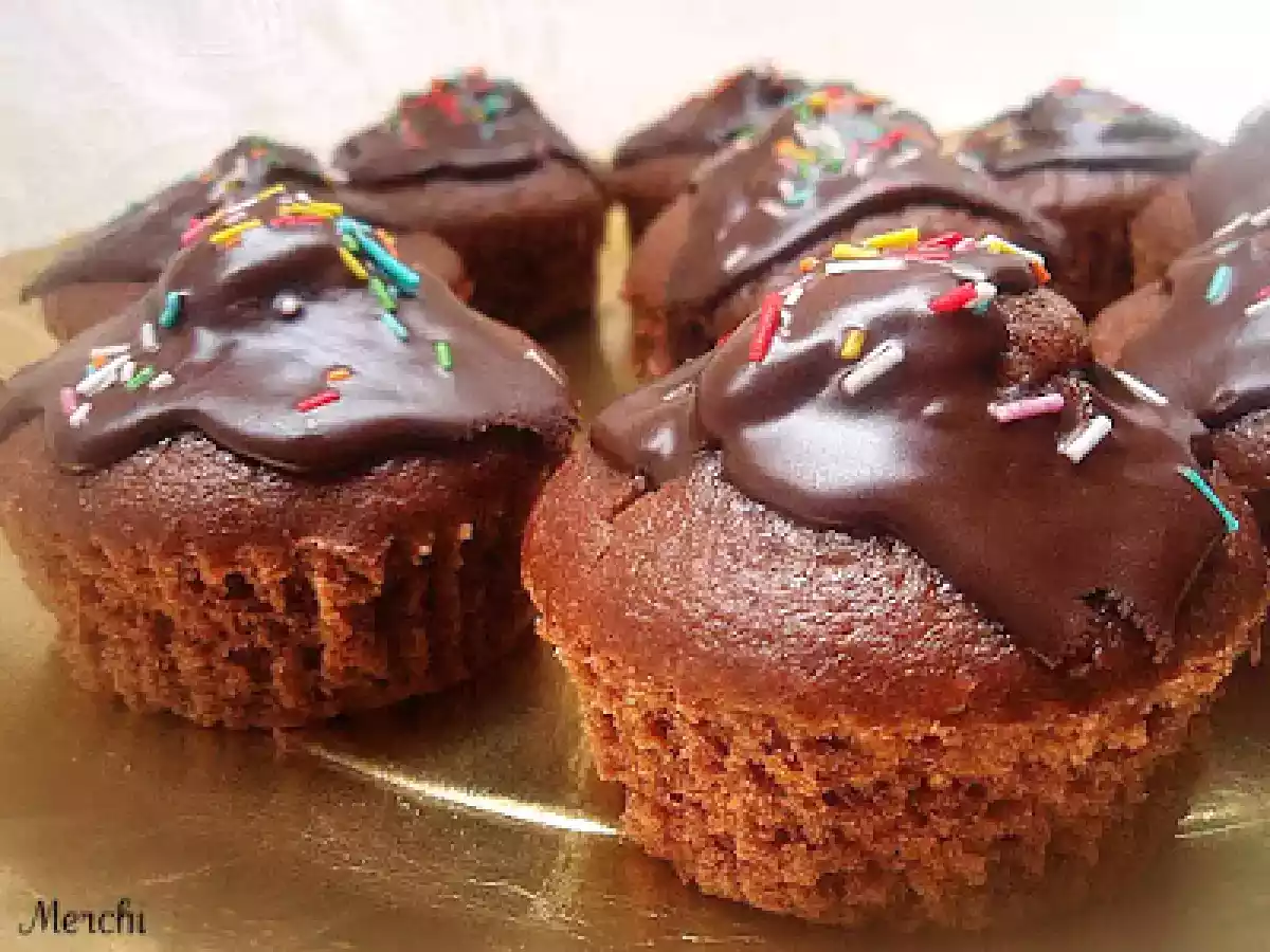 Magdalenas de chocolate y naranja - foto 3