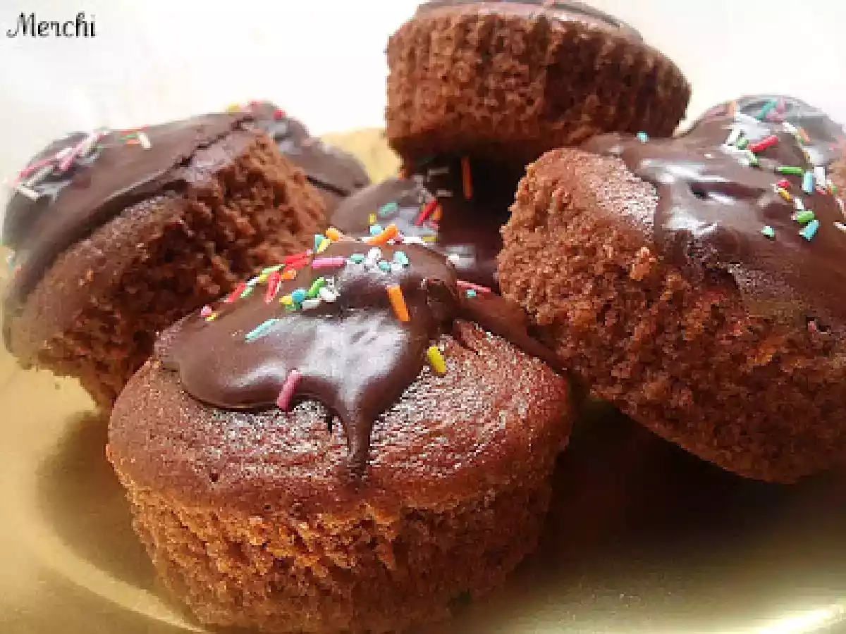 Magdalenas de chocolate y naranja - foto 4