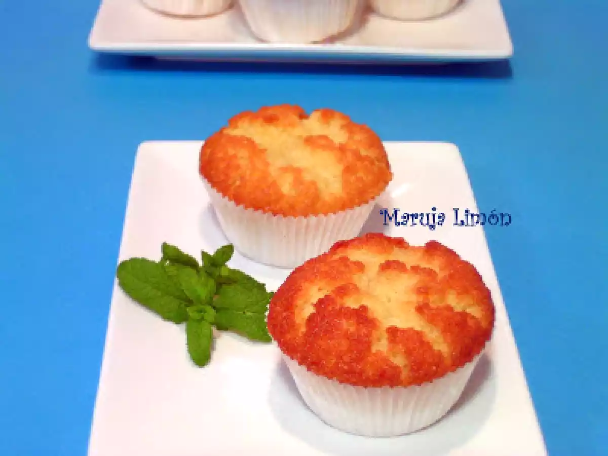 Magdalenas de claras de huevo