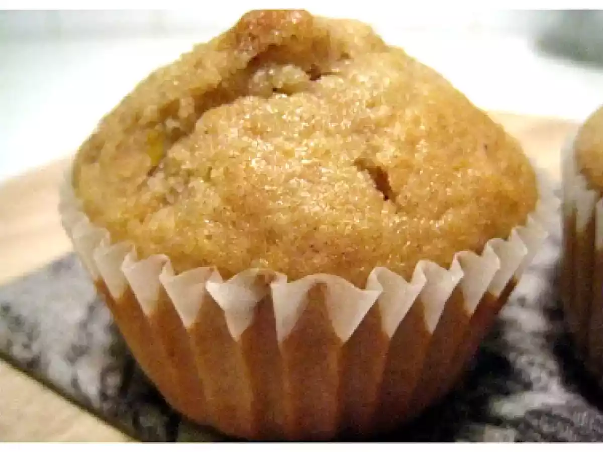 Magdalenas de espelta con sirope de agave