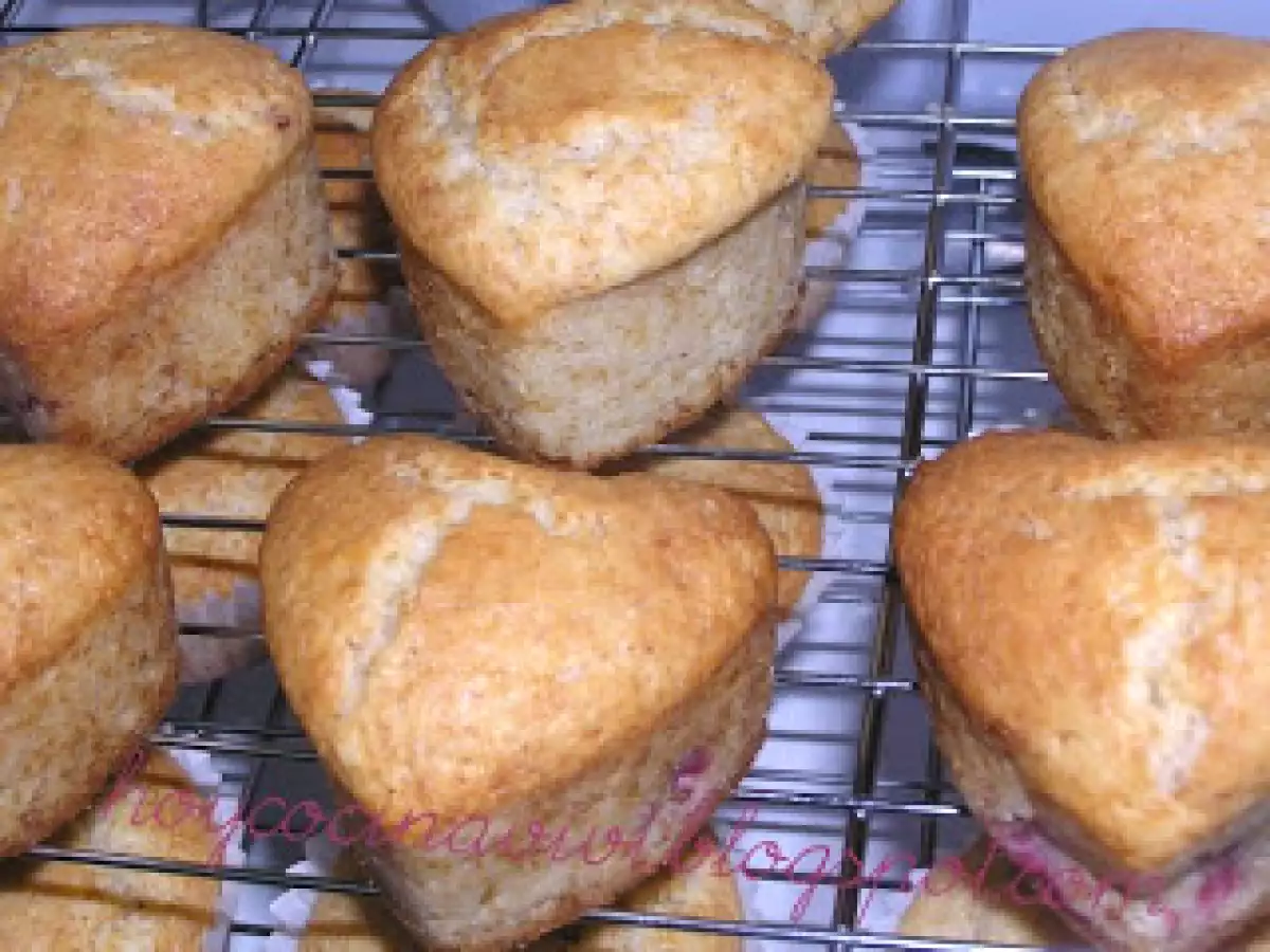 Magdalenas de fresas con nata - foto 6