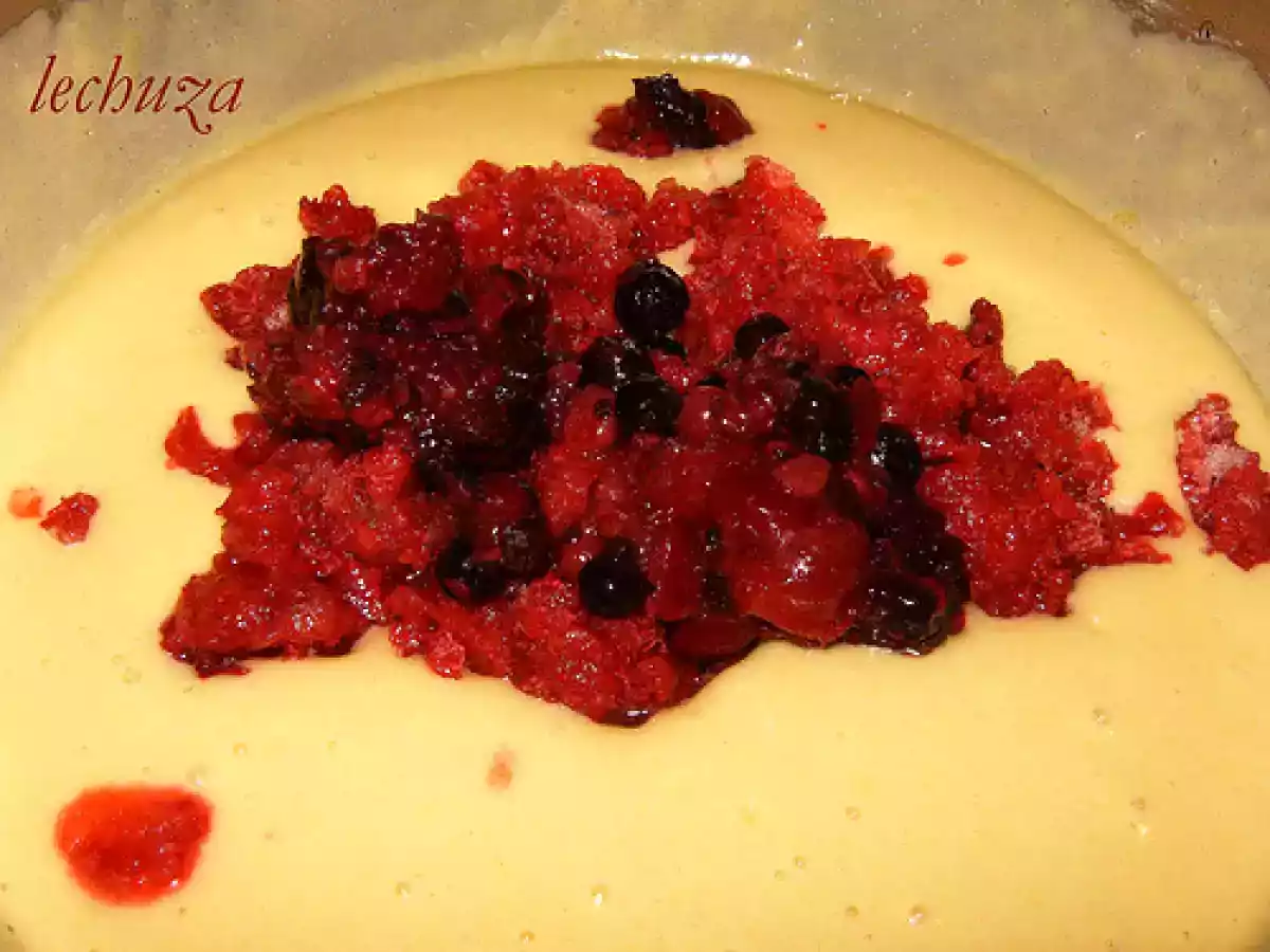 Magdalenas de frutos rojos - foto 7