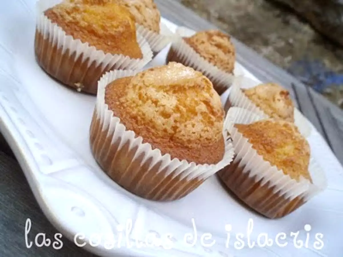 Magdalenas de leche - foto 3